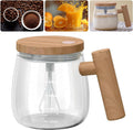 Electric Mixing Mug,Self Stirring Coffee Mug with Lid & Handle Home Office Stirring Cup,400Ml Lightweight Self Mixing Cup High Speed Suitable for Coffee/Milk/Protein Powder