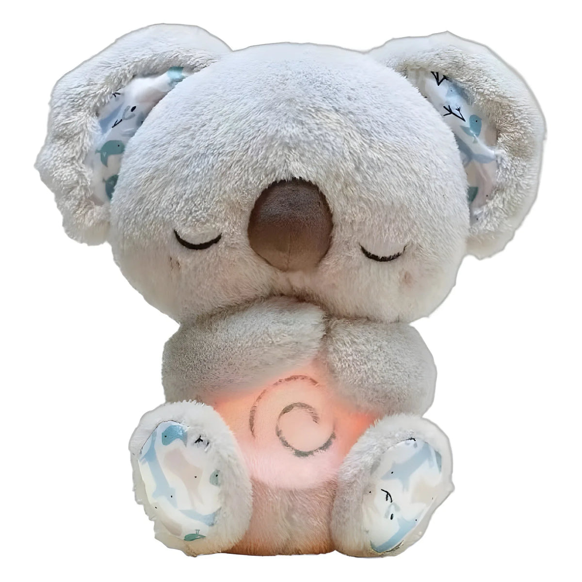 *Cuddly Koala Plush Sleep Aid with Soft Glow Night Light Calming Music and Simulated Breathing Comforting Bedtime Comfort Toys