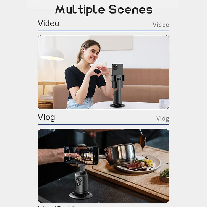 AutoFace CameraMan™ - Smart 360° Auto Face Tracking